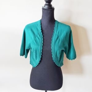 Teal Lane Bryant Shrug